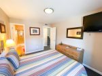 Mammoth Rental Chamonix 99 - 1st Floor Bedroom with Comfortable Queen Bed and Private Bathroom 